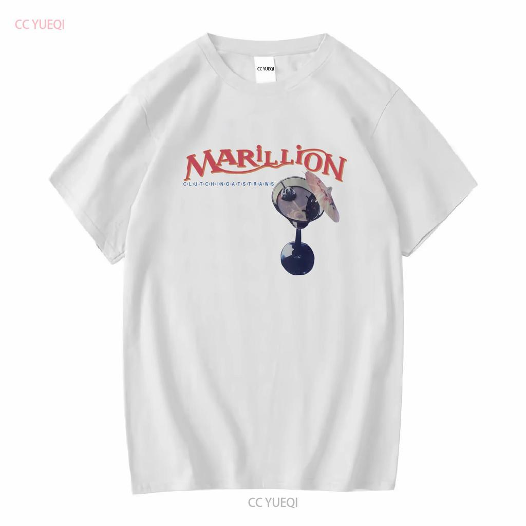 Remake 80s Marillion Britská rocková kapela 1987 Tričko S 4XL TE6756 vintage Vyprané Měkké Streetwear Pánské Neformální Unisex Pohodlné