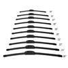 Auto Accessory Windshield Wiper Blades Brushes Universal Replacement Windscreen Wiper Car Front Wipers from 14'' to 26''