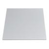 Artificial Marble Board, 250mm X 250mm X 12mm, Ideal for DIY Use As a Noodle Board, Insulator, Audio Board, or Cooling Pet Sheet (Ice White)