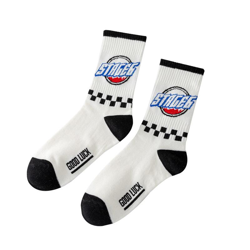 

36-47 Цвета Соответствия Кола Tide Носки Ветер Пот Впитывающие Спортивные Трубчатые Носки Повседневные Воздухопроницаемые Чулки 36-47 average size