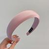 Satin Glossy Sponge Headband for Women To Go Out with High Head and Face Small Hair Accessories Clip Headband
