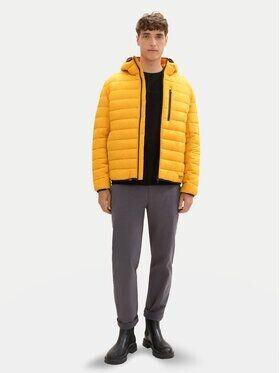 Демисезонная куртка Tom Tailor Denim Leichte Jacke mit Kapuze (1041340) classic orange