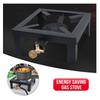 Outdoor Iron Gas Stove With Support Frame For Camping And Garden Cooking