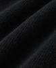 Branded After Round Crop Cardigan [Black]