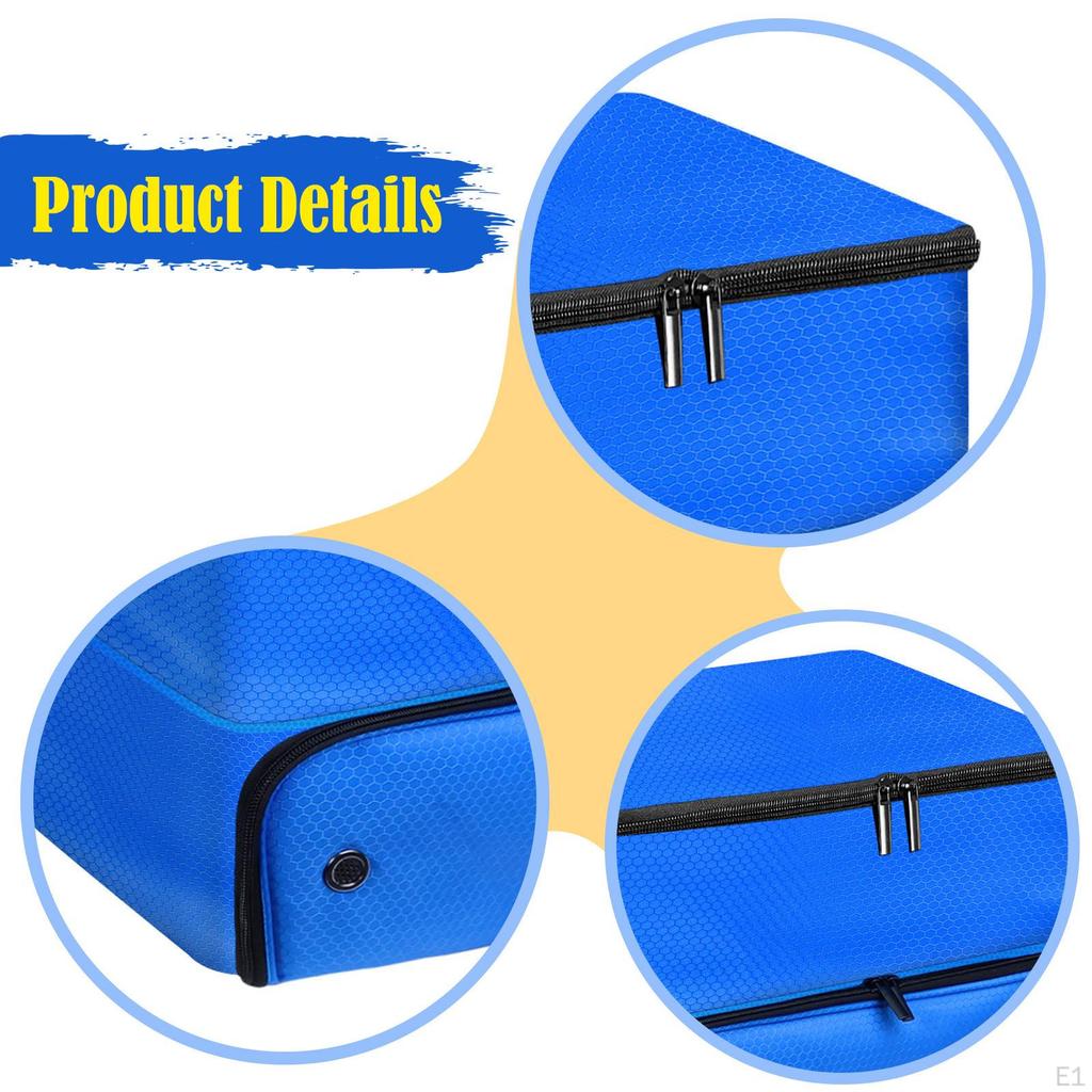 Golf Trunk Organizer Car Locker Storage Box Accessory Organiser for Gloves Tees Golfers