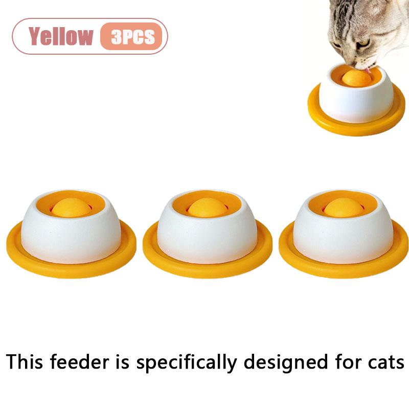 Interactive Pet Licking Mat for Cats and Dogs Non-Slip Slow Feeder Bowl with Raised Patterns Promotes Calmness and Oral Health