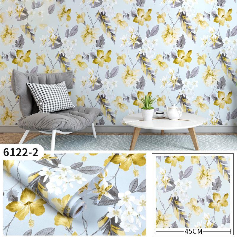 10m/20m European Geometric Retro Waterproof Thickened Self-adhesive Wallpaper Bedroom Living Room Decor DIY Decorative Film Renovation Sticker