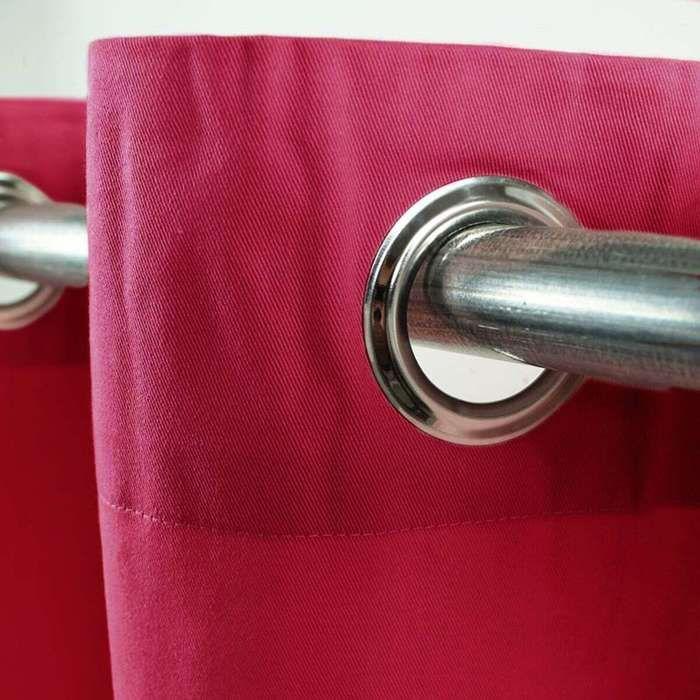 Red Cotton Curtain 150x250