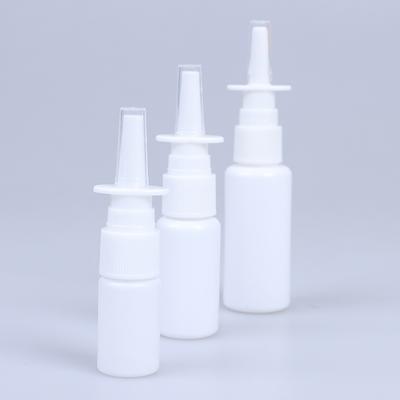 10/20 ml/30 ml leere Kunststoff-Nasenpumpen-Sprühflaschen, Sprühgerät, Nebel, Nase, nachfüllbar