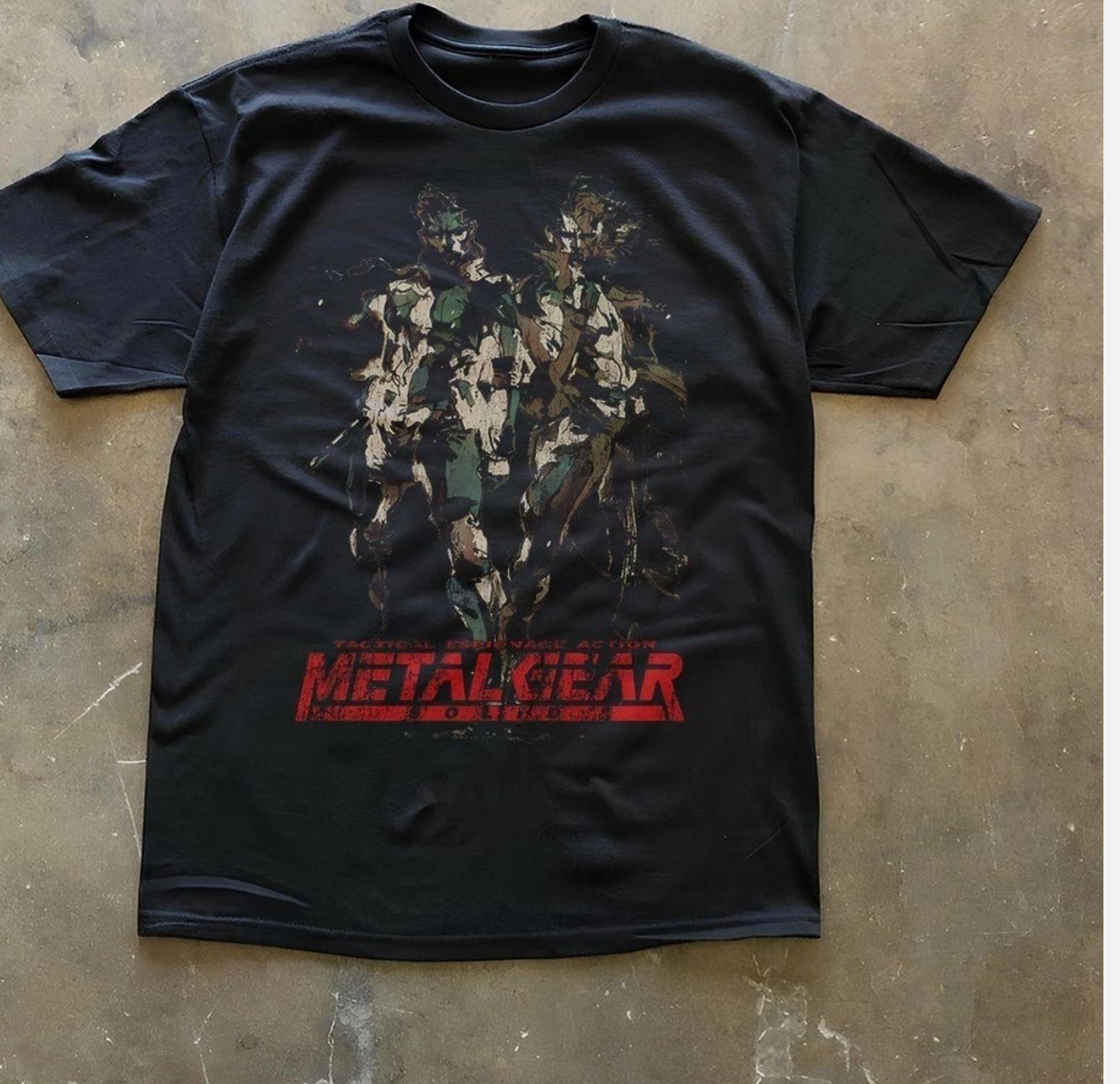 

ВИНТАЖНАЯ ФУТБОЛКА METAL GEAR SOLID S-4XL XL
