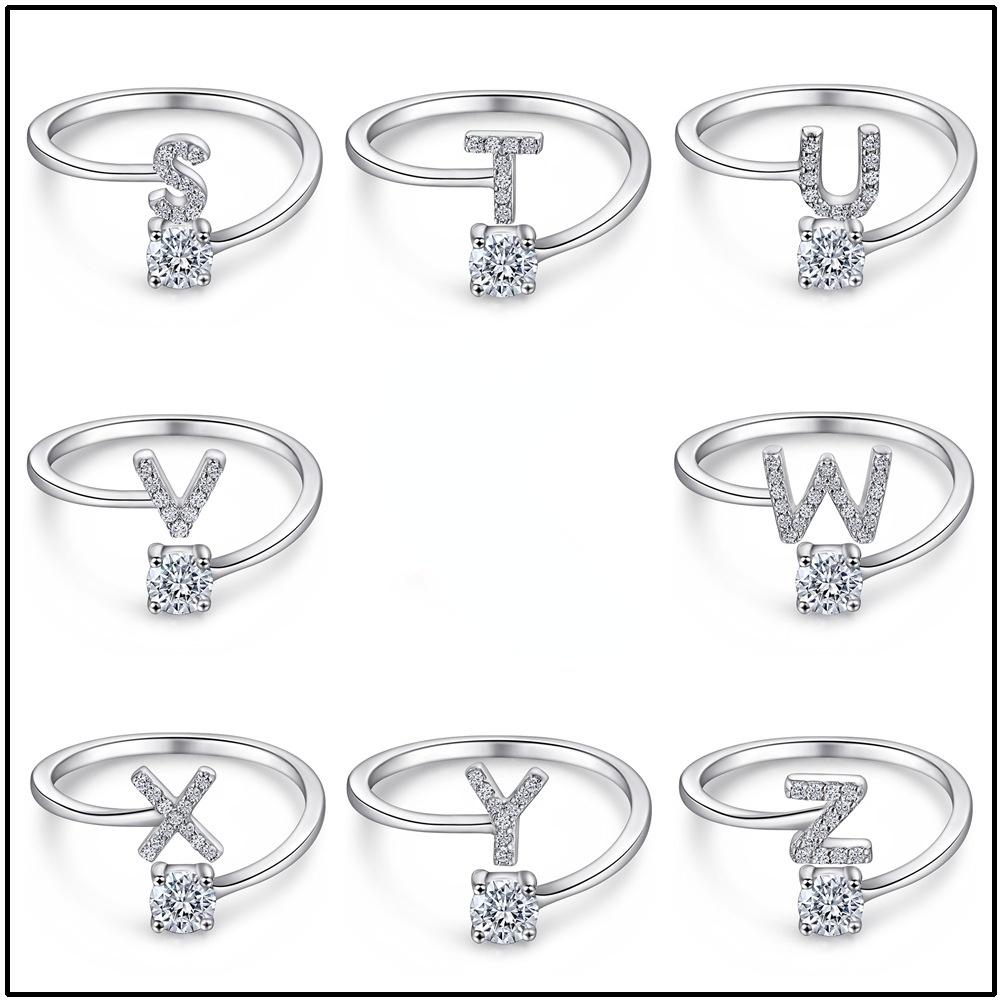 Lindon Klassischer Zirkon-Ring aus 925er-Sterlingsilber, Damenschmuck, Hochzeitsversprechen, Party-Geschenk