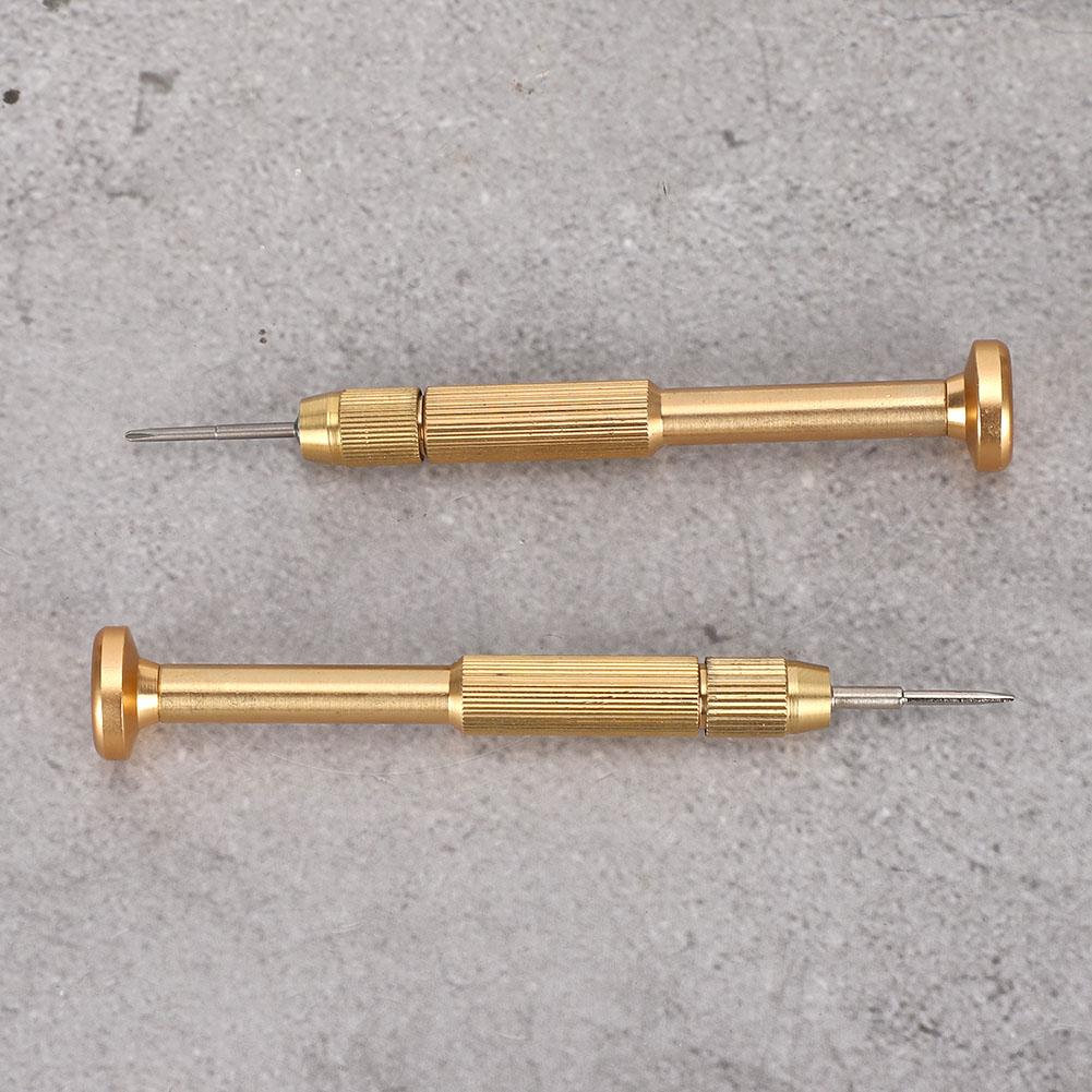 2Pcs Professional Multi Functional Eyewear Screwdriver Set Eye Glasses Repairing Tool
