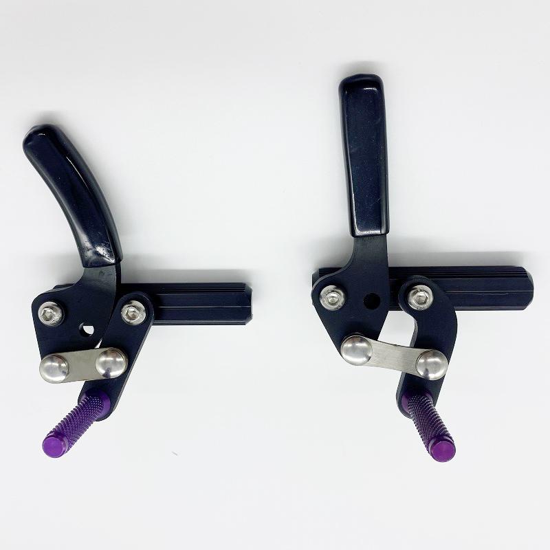 1 пара Универсальных Аксессуаров для Тормозов Инвалидной Коляски из Алюминиевого Сплава