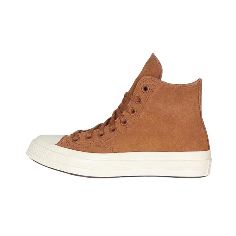 Converse Chuck 70 High Colorful Suede - Warm Tan Unisex Sneakers Brown Egret Black A11135C