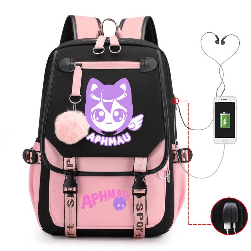 Cute Cartoon Junior High School Student Schoolbag Female Lightweight Large-Capacity Student Backpack