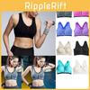Seamless Shockproof Zipped Padded Running Yoga Bra For Ultimate Comfort And Support