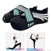 1 Pair Non Women Yoga Shoes Pilates Grip Socks for Physical Activities, Exposed Half Toes