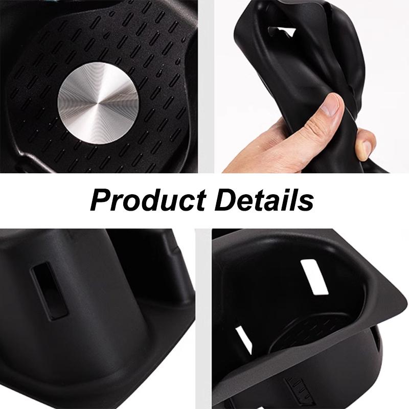 For Zeekr 007 2024 2025 Central Control Cup Silicone Mat Anti-Slip Limiter Interior Accessories