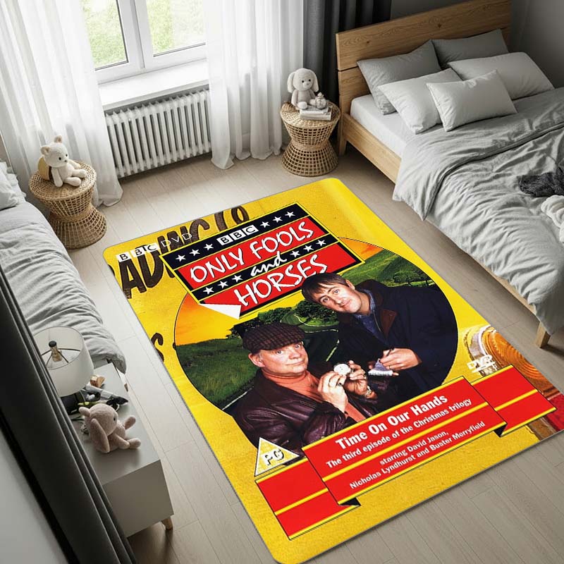 Only Fools and Horses Del Boy Rug, Bedroom Rug, Doormat,Living Room Rug, Computer Chair Mat, Birthday Christmas Gift. 60x90cm