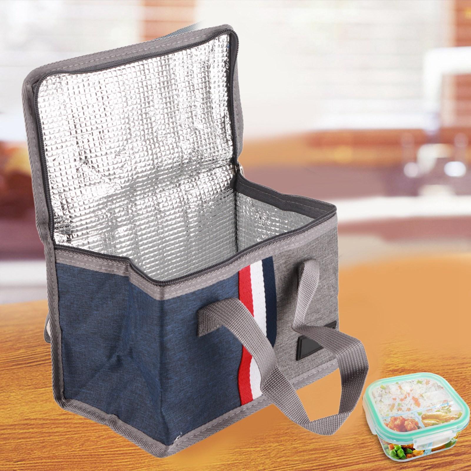 

Портативный изолированный термохолодильник для хранения обеда, коробка для еды, сумка для пикника