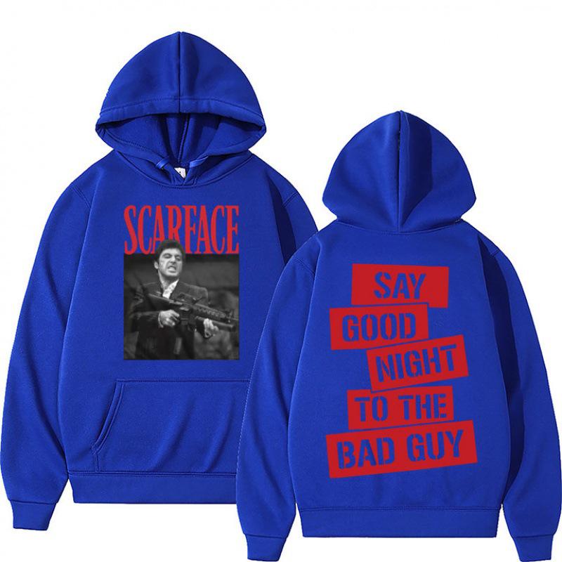 Scarface Hoodie - Unisex Printed Sweatshirt for Couples
