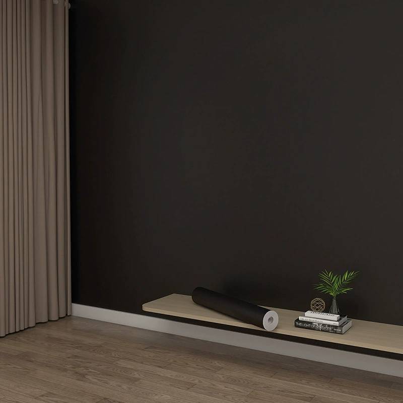 Matte Solid Color Design Dormitory Bedroom Decoration Self Adhesive Wallpaper