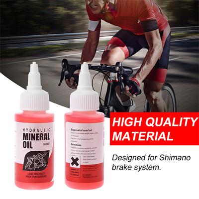 Bicycle Brake Mineral Oil System 60ml Fluid Cycling Mountain Bikes For Shimano 27RD Bike Hydraulic Disc Brake Oil Fluid