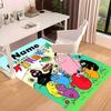 Custom personalization Barbapapa Print Area Rug - Soft, Washable Non-Slip Indoor Mat,Living Room,Home&Office Decorative Rug
