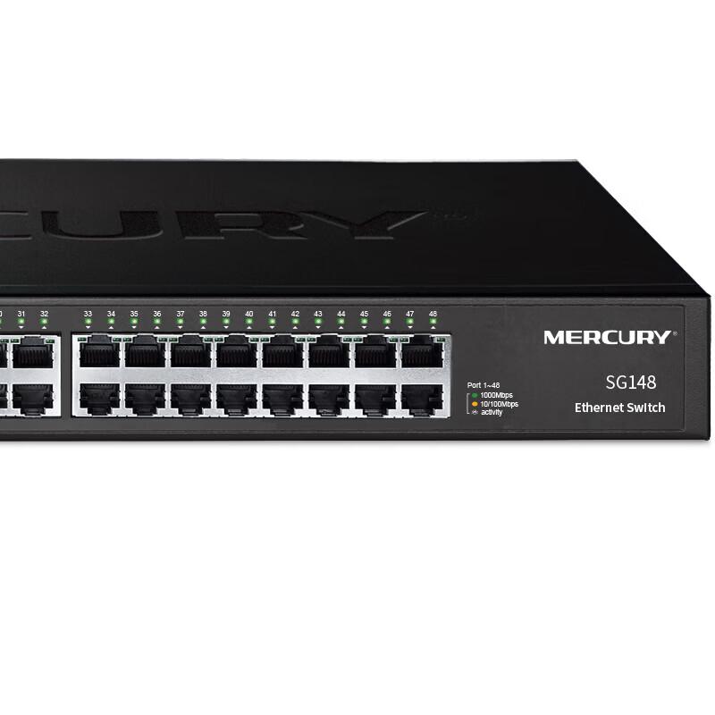 Mercury 48-Port Gigabit Desktop/Rackmount Ethernet Switch