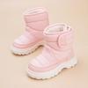 Hot Selling Kids Snow Boot Winter New Warm Girl Boot with Plush Cotton Shoe Soft Sole Girls' Shoes Winter Baby Boys Cotton Boots