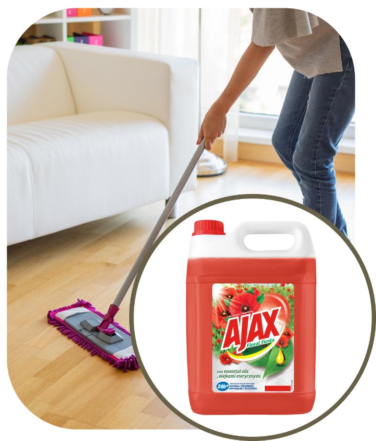 Ajax Tekutý - Květinová Fiesta Polní Květiny 5L