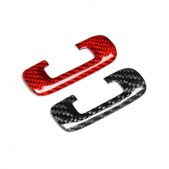 Real Carbon Fiber Car  Steering Wheel Chin Sticker For Mini Countryman Ev 24 25