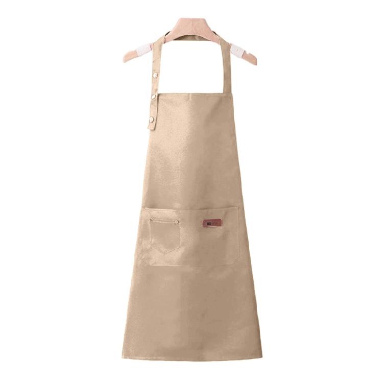 Oil Resistant Quick Clean Apron Adjustable Triple Button Design For Kitchen Gardening And DIY