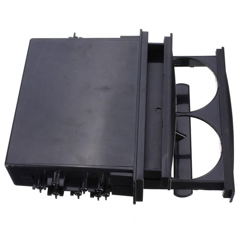 A58X-Universal Auto Vehicle Double Din Radio Kit With Drinks Cup Holder And Storage Box