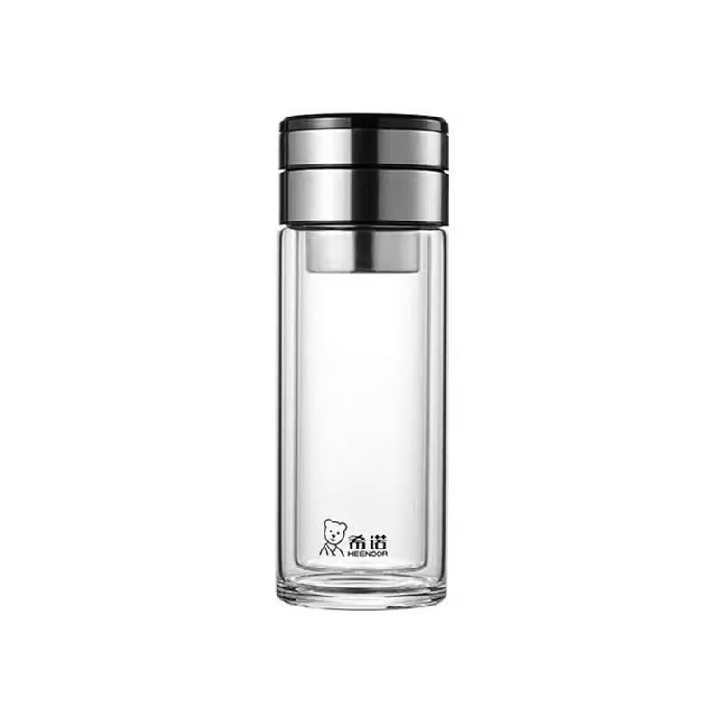 Xinuo Double Wall Tea Infuser Glass Cup