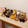Plush Jungle Animal Dolls: Elephant, Monkey, Tiger, Lion, Giraffe – Perfect Children's Gifts