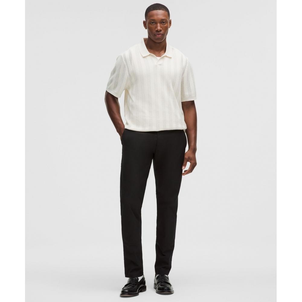 Lululemon Abc Slim Fit Trouser 34l  Smooth Twill Black