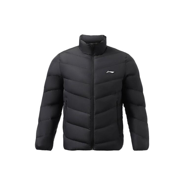 Li-Ning Essential Logo Down Jacket Black Men s AYMS267-1 M