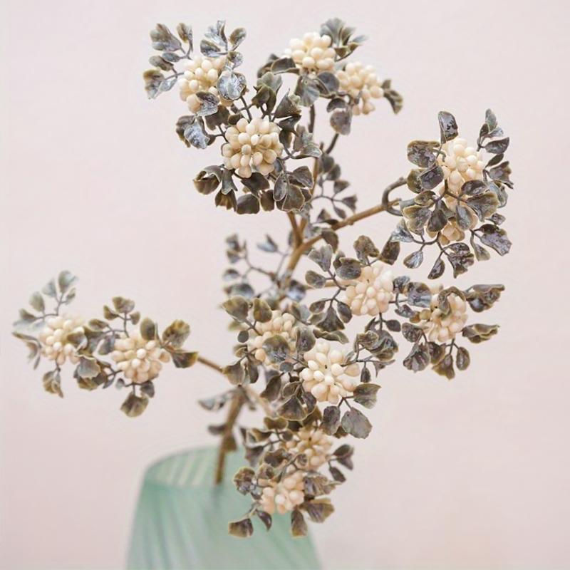 

79cm Home Decor Natural Look Decor Berry Design Elegant Fabric Material Vintage Multi-Color белый