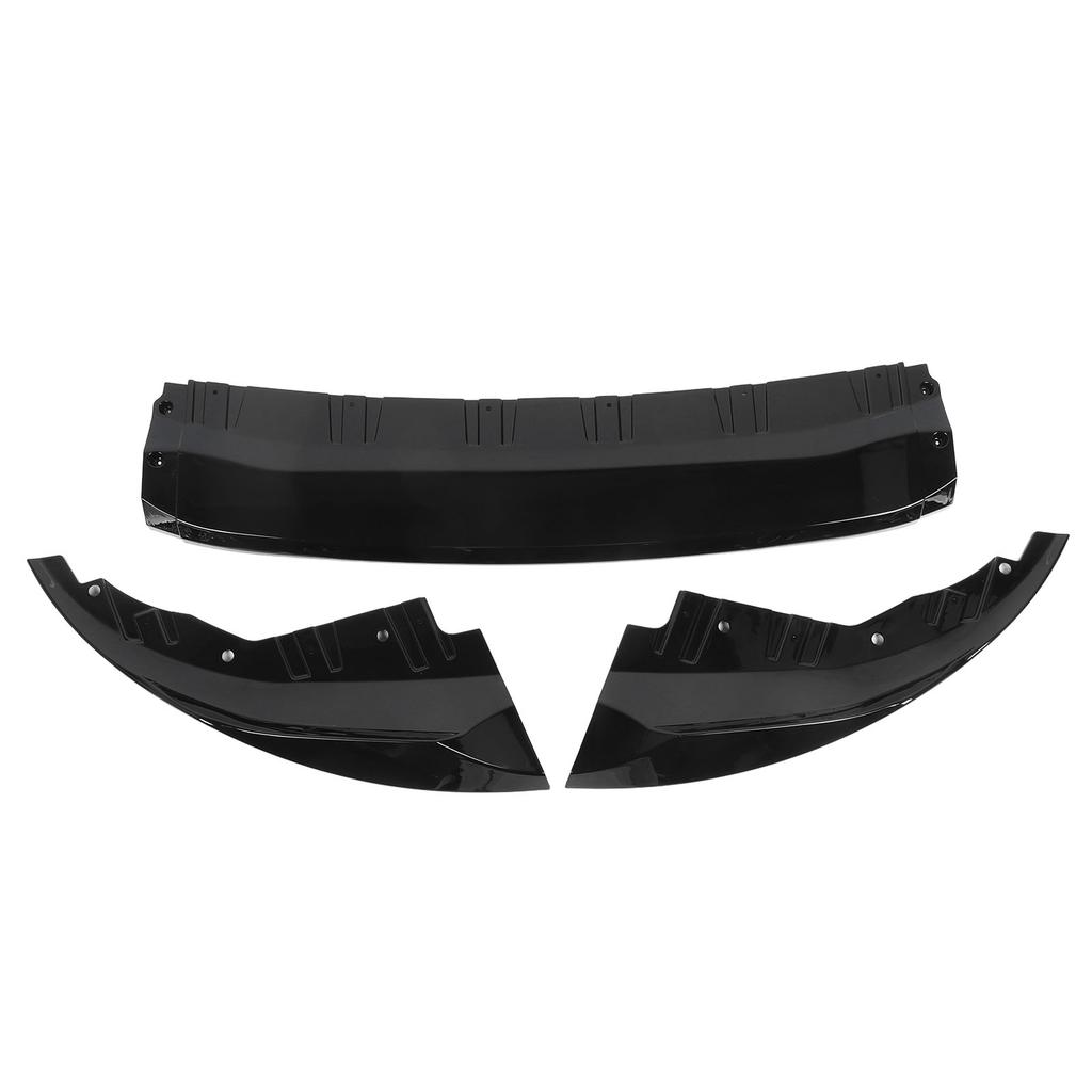 3Pcs Front Bumper Lip Spoiler Splitter Sporty Front Lip Spoiler Splitter Protector for 4 Series 6 M Sport 2020 and Later