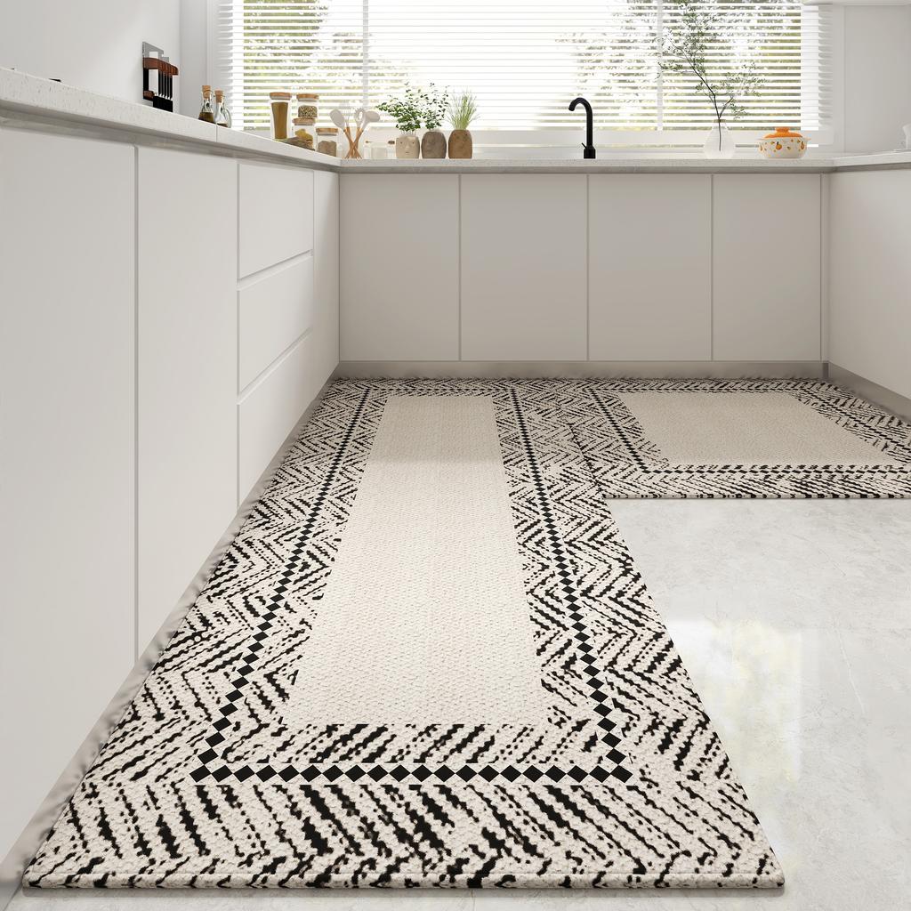 Carpet for Kitchen Runner Rug Non-slip Floor Mat Long Carpets Dustproof Elegant Minimalist Style Home Decoration Rugs 