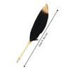Blue Feather Pen Kit 24cm/9.4in Quill Pen Set Portable Feather Pen Box  Writing Practice
