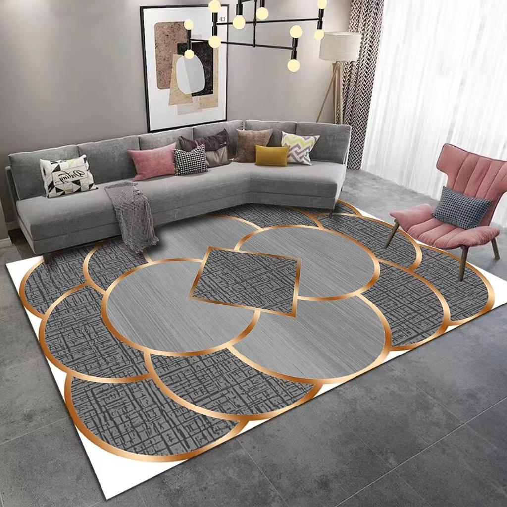 Europa Retro Stil Teppich Party Wohnzimmer Sofa Schlafzimmer Bettseite Arbeitszimmer Eingangstür Matte Rutschfest Leichter Luxus Heimdeko Matte