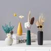 HANDUNYOU Minimalist Dried Flower Vase Set