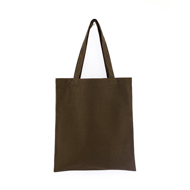 Diy Shopping Bags Women Solid Canvas Bags Casual Tote Shoulder Bags Girls Female Portable Handbags Shopping Bag