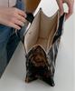 Oror Book Tote Bag 001 Flower Black
