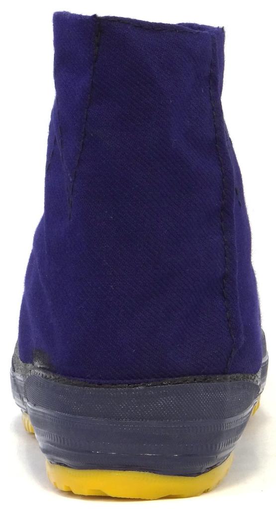 Rikioh Round Toe Tabi Practical Tabi Navy MJH5II Socks, Style, Five-Ply Socks, Blue, 23.0cm,