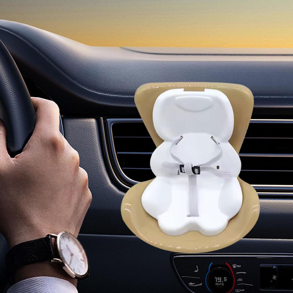 Scaun Auto pentru Păpuși Clip de Aerisire Artizanat DIY Jucărie de Pluș Scaun Auto Păpușă Decor Interior