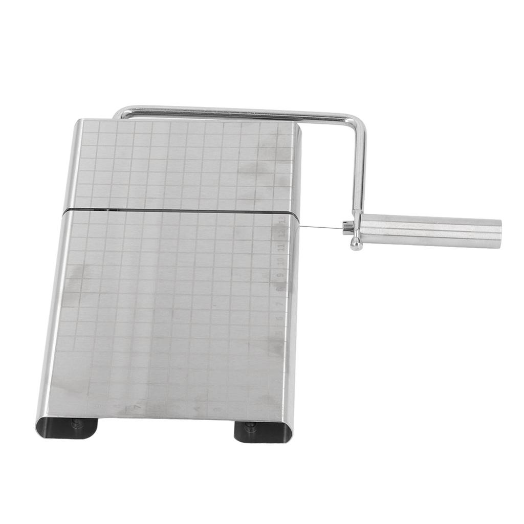 Käseschneidebrett aus Edelstahl mit 5 Ersatzdrähten, Mehrzweck-Präzisionswaage für Cheddar 