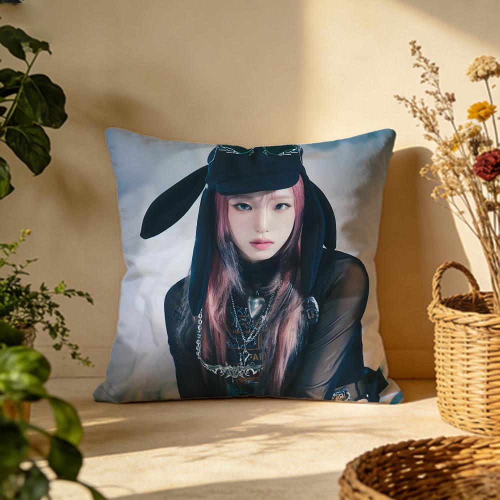 Trendy Cchoi Yenaed Cushion Cover Versatile DoubleSided Pillow Case Fit for Sofa Bed Car Daily Decor